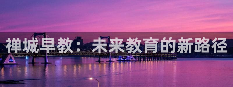 威九国际哪国的：禅城早教：未来教育的新路径