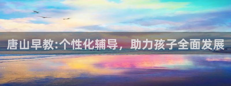 威九国际v96 bet会黑吗：唐山早教:个性化辅导，助力孩子全面发展