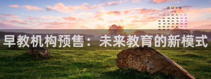 威九国际的女主：早教机构预售：未来教育的新模式