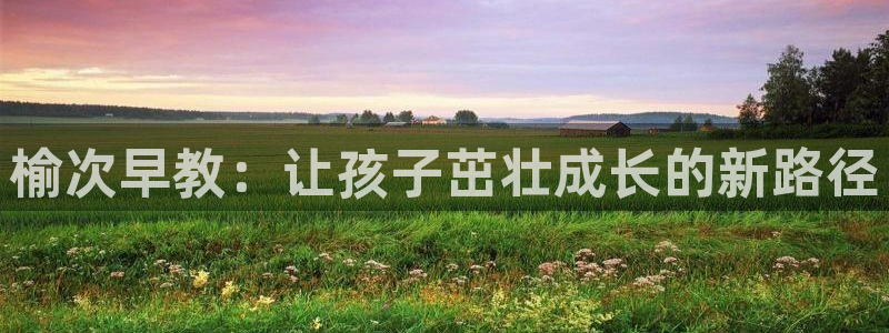 威九国际官方入口官网:榆次早教:让孩子茁壮成长的新路径