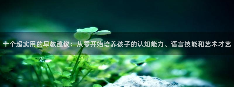 78mapp威九国际最新版:十个超实用的早教建议:从零开始培养孩子的认知能力、语