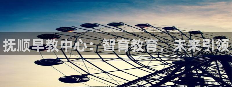 威九国际网站是多少：抚顺早教中心：智育教育，未来引领