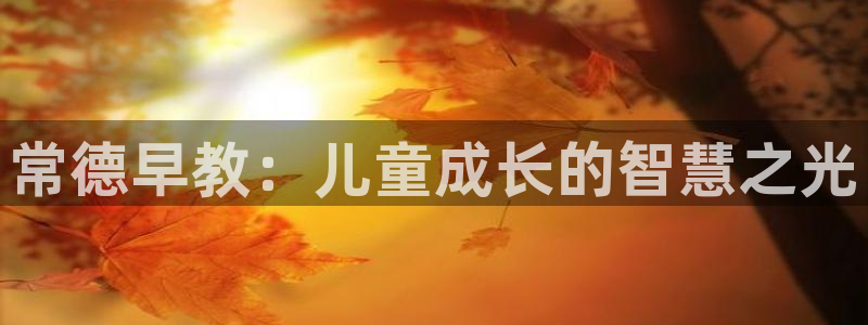 78mapp威九国际成全视频：常德早教：儿童成长的智慧之光