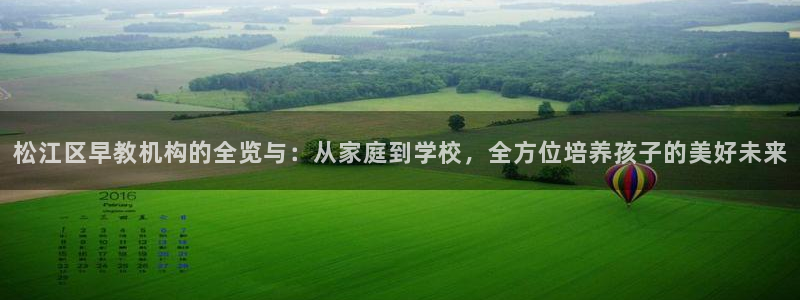 威九国际fX8x：松江区早教机构的全览与：从家庭到学校，全方位培养孩子的美好未来